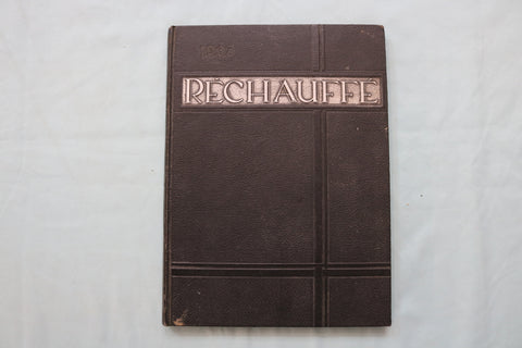 1935 THE RECHAUFFE EASTON HIGH SCHOOL YEARBOOK - EASTON, PENNSYLVANIA - YB 3553