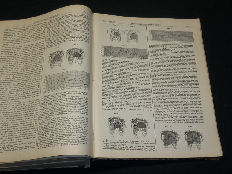 1904 JAN-DEC BERLINER KLINISCHE WOCHENSCHRIFT MAGAZINE BOUND VOLUME - KD 3644D