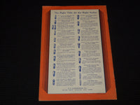 1930'S CUNNINGHAM RADIO TUBES &- BROADCASTING STATIONS BY CALL LETTERS - J 7573