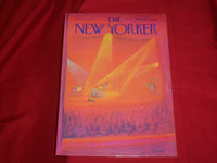 1975 OCTOBER 6 NEW YORKER MAGAZINE FRONT COVER ONLY - GREAT ART FOR FRAMING