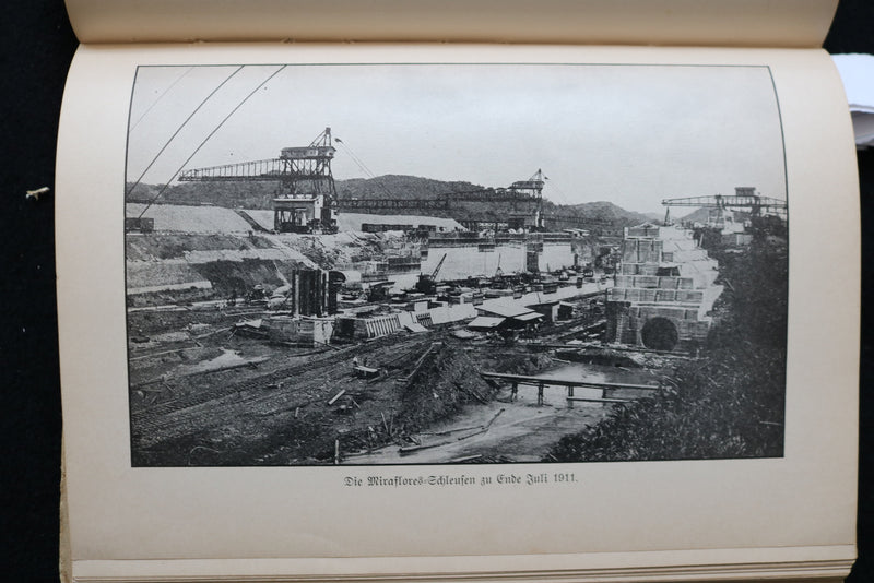 1912 PANAMA KANAL, LAND AND LEUTE HARDCOVER BOOK BY LOUIS WAGNER - KD 9462