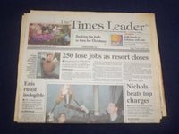 1997 DECEMBER 24 WILKES-BARRE TIMES LEADER - MT. LAUREL RESORT CLOSES - NP 8206