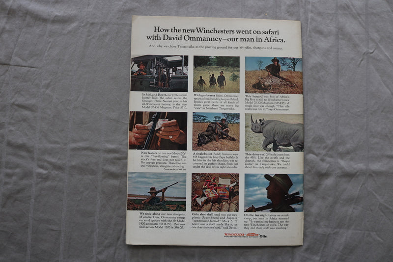 1964 APRIL GUNS MAGAZINE - FINEST IN THE FIREARMS FIELD COVER - ST 6505D
