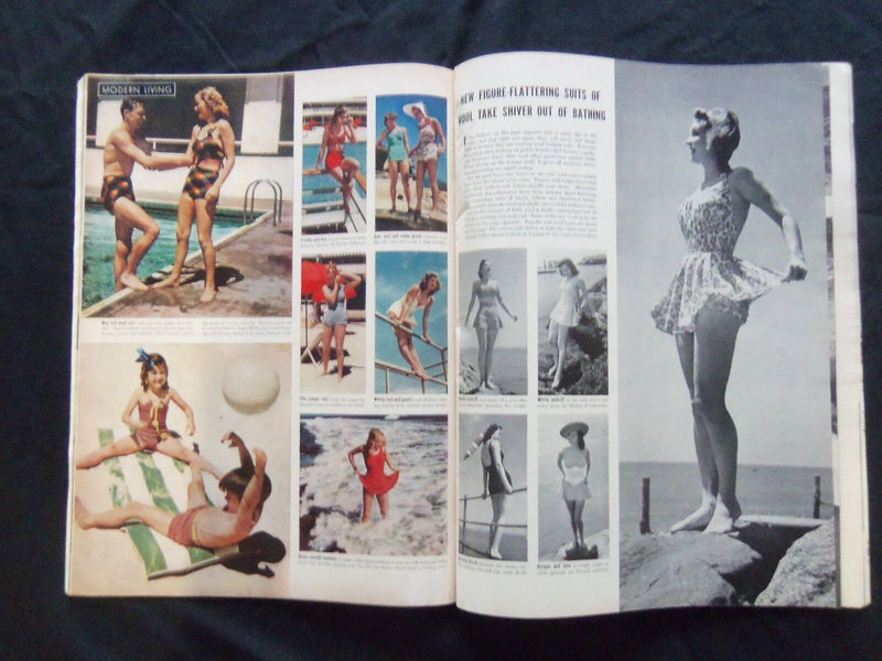 1940 JULY 1 LIFE MAGAZINE - RED CROSS GIRL - L 189