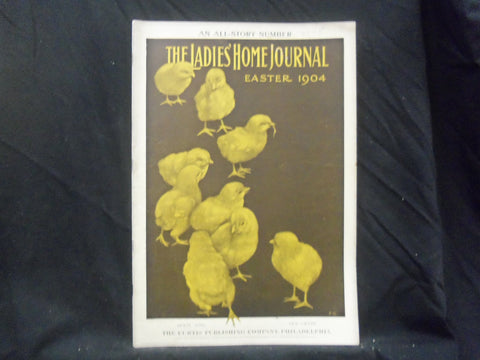 1904 APRIL LADIES' HOME JOURNAL MAGAZINE - GREAT ILLUSTRATIONS & ADS - ST 1632