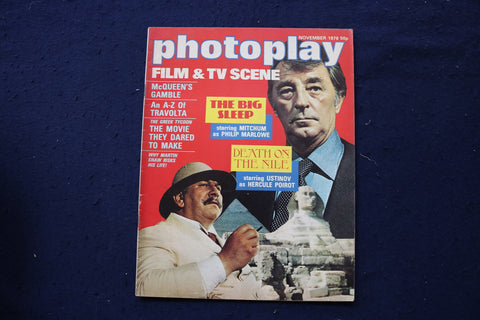 1978 NOVEMBER PHOTOPLAY MAGAZINE - ROBERT MITCHUM COVER - E 19101