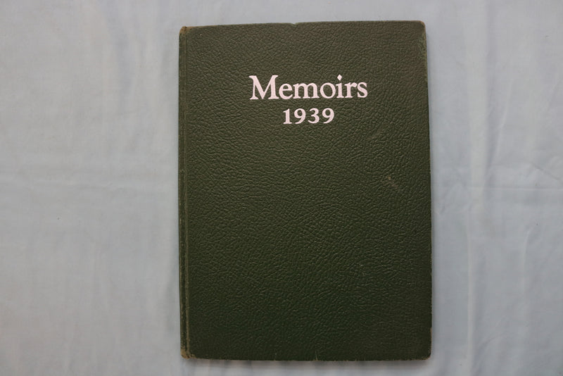 1939 MEMOIRS PEN ARGYL HIGH SCHOOL YEARBOOK - PEN ARGYL, PENNSYLVANIA - YB 3565