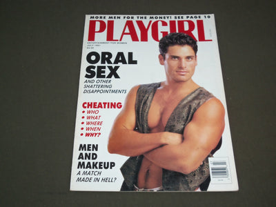 1991 JULY PLAYGIRL MAGAZINE - MARCO DOLLENZ- SP 9340