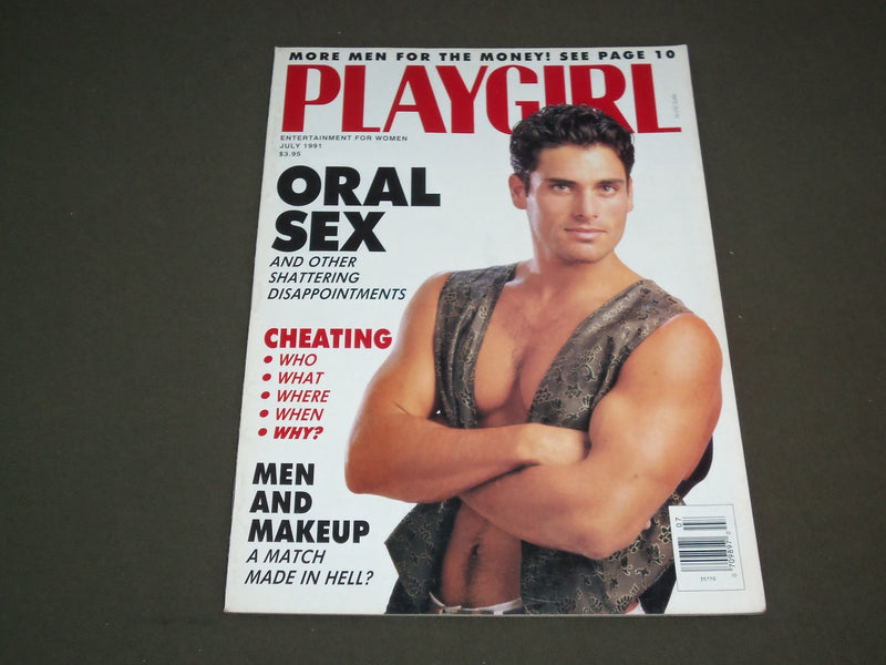 1991 JULY PLAYGIRL MAGAZINE - MARCO DOLLENZ- SP 9340