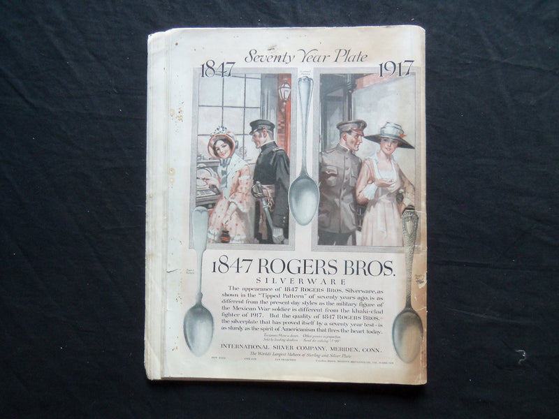 1917 SEP 29 THE SATURDAY EVENING POST MAGAZINE-FLAVIUS BEST, PINXIT COVER-SP 825