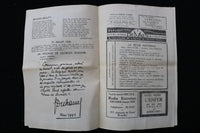 1945 A-B-MAGAZINE ANCIENNE BELGIQUE PROGRAMME - FRENCH - K 2799