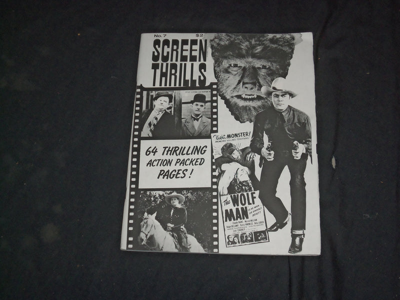 1978 SCREEN THRILLS MAGAZINE - GREAT COVER - CW 347