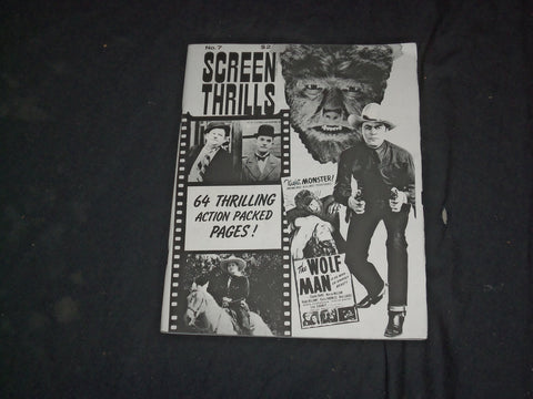 1978 SCREEN THRILLS MAGAZINE - GREAT COVER - CW 347