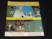 1971 OCTOBER 26 GOLF WORLD NEWSWEEKLY MAGAZINE - SAM SNEAD COVER - E 6008