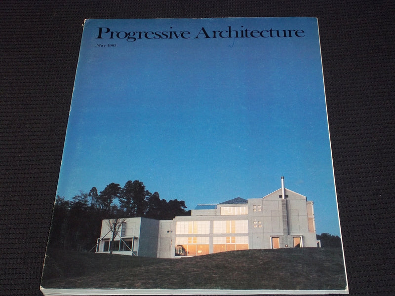 1983 MAY PROGRESSIVE ARCHITECTURE MAGAZINE - JAPANESE ARCHITECTURE - E 4094