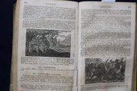 1833 THE MALTE-BRUN SCHOOL GEOGRAPHY HARDCOVER BOOK - KD 9442