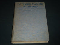 1939 GOTHISCHE MALEREI IN BOHMEN VOLUME BY DR. ANTONIN MATEJCEK - PLATES - Z 92