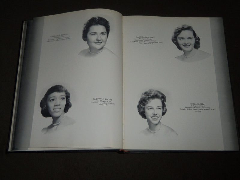 1961 TOWER JERSEY CITY STATE COLLEGE YEARBOOK - NEW JERSEY - PHOTOS - YB 1424