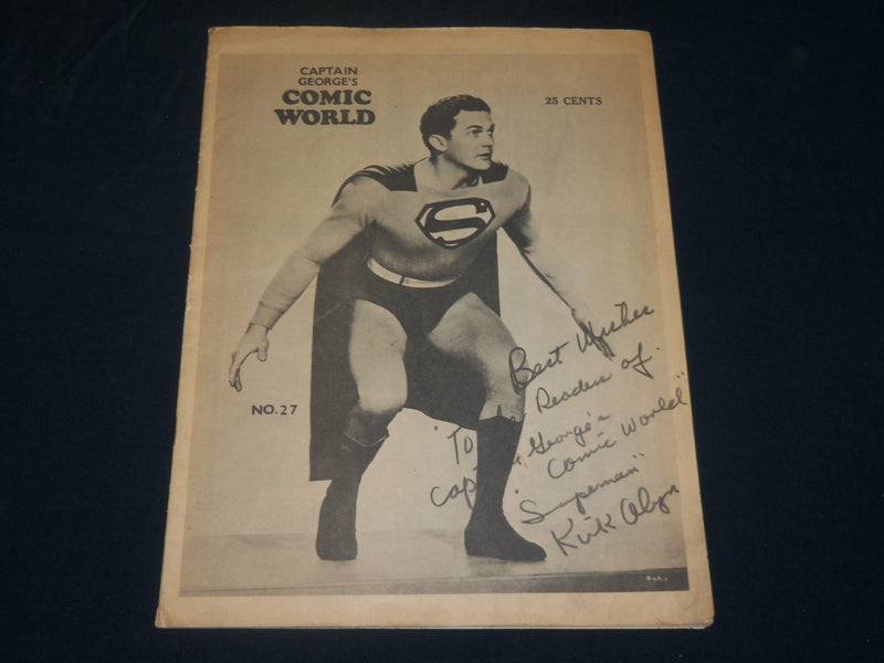 1970 CAPTAIN GEORGE'S COMIC WORLD MAGAZINE ISSUE NO. 27 - J 5796
