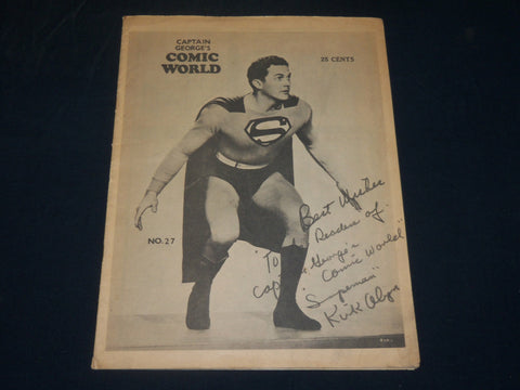 1970 CAPTAIN GEORGE'S COMIC WORLD MAGAZINE ISSUE NO. 27 - J 5796