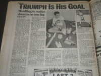 1993 AUGUST 1 NEW YORK DAILY NEWS - MR. OCTOBER HALL OF FAME - NP 2614