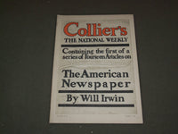 1911 JANUARY 21 COLLIER'S MAGAZINE - FREDERICK REMINGON PAINTING - F 585