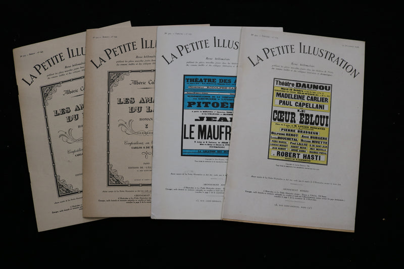 1923-1931 LA PETITE ILLUSTRATION MAGAZINE - FRENCH - LOT OF 45 - O 3691