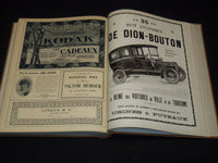 1909 JULY-DECEMBER LE THEATRE MAGAZINE BOUND VOLUME - 12 ISSUES - KD 2278L
