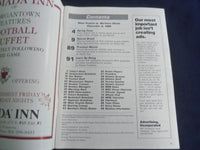 1986 SEP 6 FOOTBALL PROGRAM - WEST VIRGINIA UNIV VS NO. ILLINOIS UNIV - SP 4686Q
