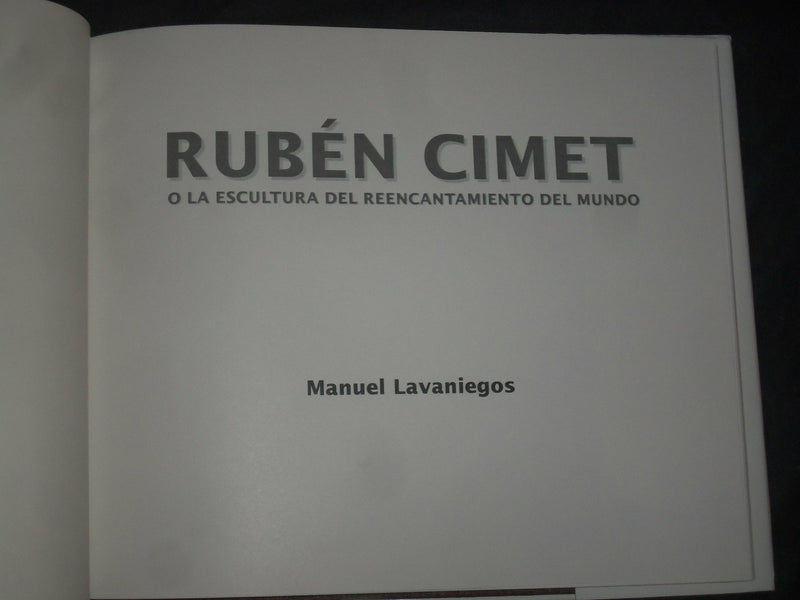1997 RUBEN CIMET O LA ESCULTURA DEL REENCANTAMIENTO DEL MUNDO - SPANISH - I 1833