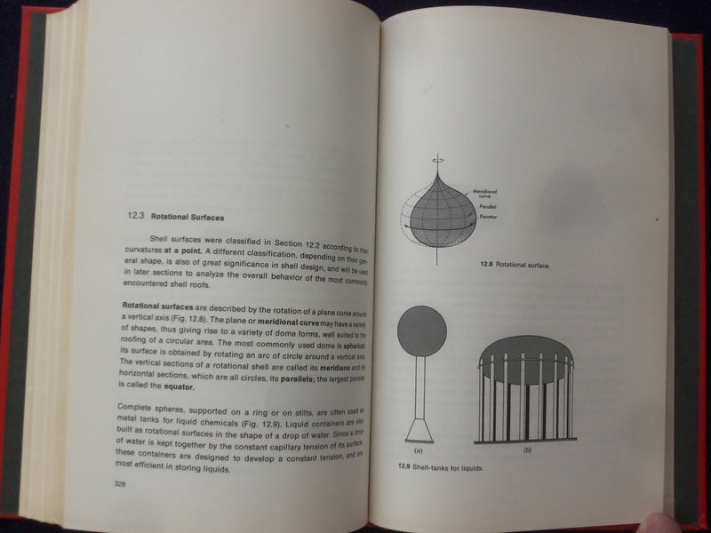 1975 STRUCTURE IN ARCHITECTURE HARDCOVER BOOK BY SALVADORI AND HELLER - KD 8612
