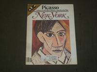 1980 MAY 12 NEW YORK MAGAZINE - PABLO PICASSO PAINTING - B 2033