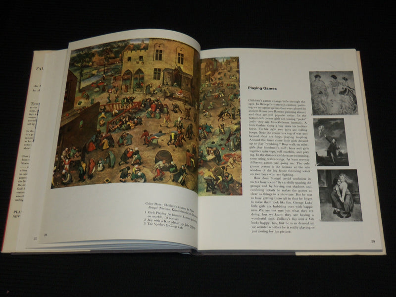 1962 FAMOUS PAINTINGS HARDCOVER BOOK BY ALICE ELIZABETH CHASE - R 720W