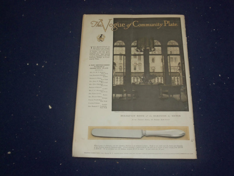 1916 NOVEMBER 25 COLLIER'S MAGAZINE - THANKSGIVING - ST 6715