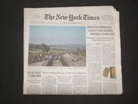2023 SEPTEMBER 23 NEW YORK TIMES - SENATOR BOB MENENDEZ PEDDLED CLOUT FOR MONEY