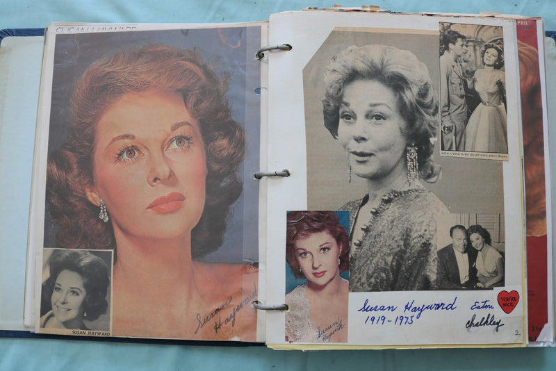 SUSAN HAYWARD SCRAPBOOK - E 26487