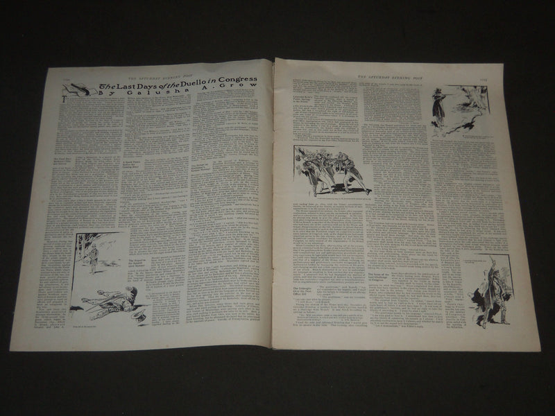 1900 JUNE 23 THE SATURDAY EVENING POST MAGAZINE - ILLUSTRATED COVER - SP 588