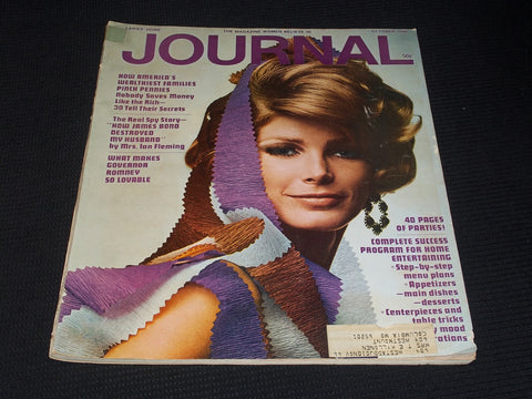 1966 OCTOBER LADIES' HOME JOURNAL MAGAZINE - VERY NICE FRONT COVER - E 4452