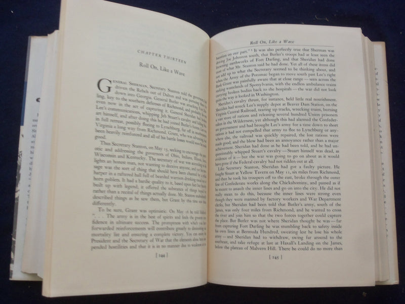 1969 GRANT TAKES COMMAND HARDCOVER BOOK BY BRUCE CATTON - KD 8263