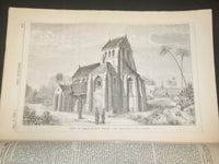 1861 DECEMBER THE BUILDER ARCHITECT MAGAZINE - 4 ISSUES -ILLUSTRATIONS - ST 416Q