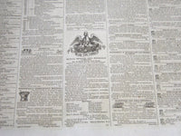 1846 THE DAILY TIMES HARTFORD CONNECTICUT NEWSPAPER LOT OF 2 - NP 2328