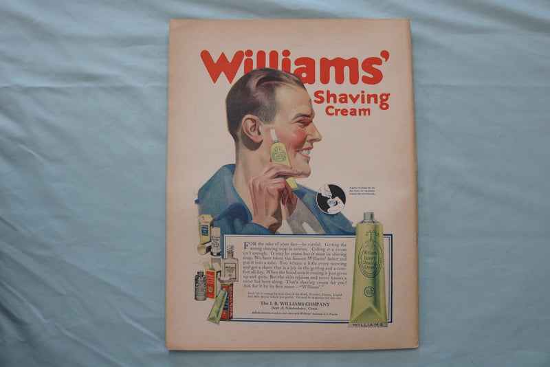 1917 OCT 20 THE LITERARY DIGEST MAGAZINE - STUDYING FRENCH COVER - E 26606