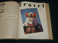 1940 NOV-1941 OCT TRAVEL MAGAZINE BOUND VOLUME - GREAT COVERS - KD 5990