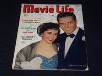 1950 JULY MOVIE LIFE MAGAZINE - LIZ TAYLOR & NICKY HILTON FRONT COVER - E 1356