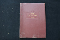 1941 THE CARDINAL HARLAN RURAL HIGH SCHOOL YEARBOOK - HARLAN, KANSAS - YB 3489