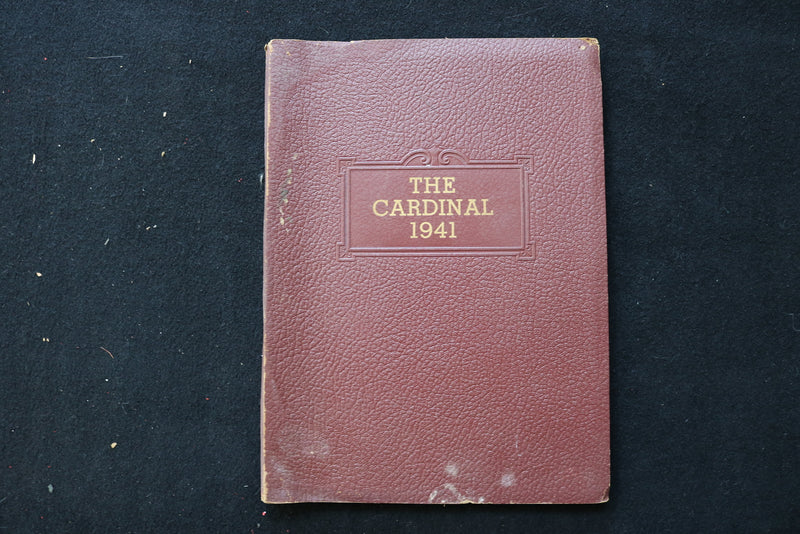 1941 THE CARDINAL HARLAN RURAL HIGH SCHOOL YEARBOOK - HARLAN, KANSAS - YB 3489