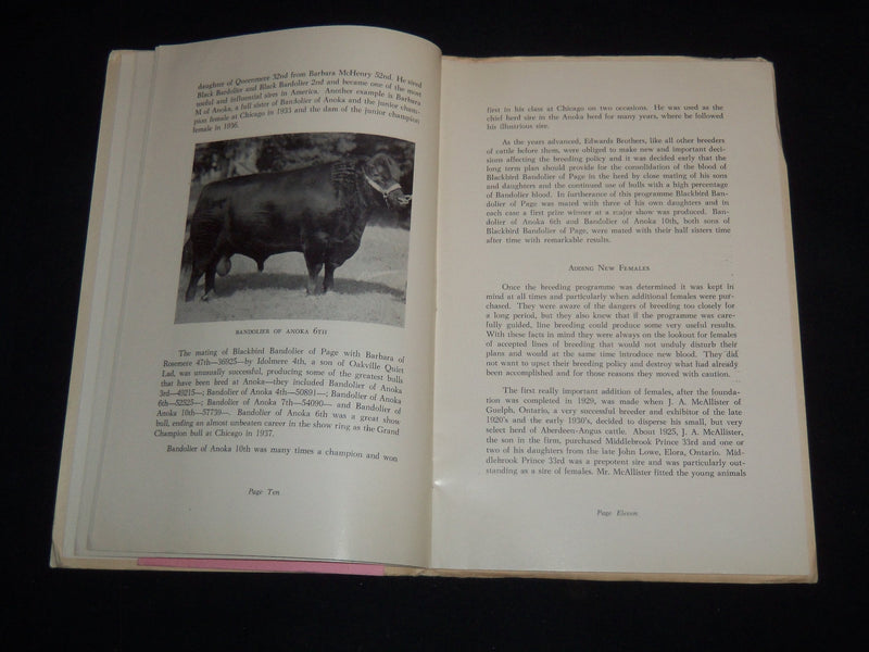 1951 A QUARTER CENTURY OF PROGRESS AT ANOKA FARMS BY F. W. CRAWFORD - J 9108