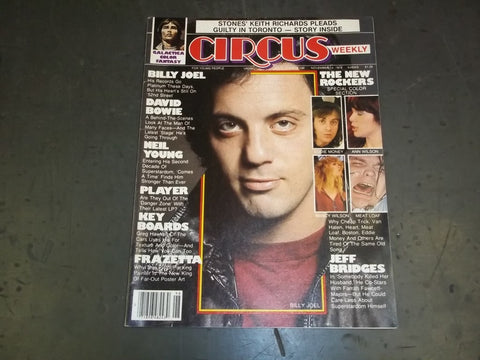 1978 NOVEMBER 14 CIRCUS MAGAZINE - BILLY JOEL - II 4388