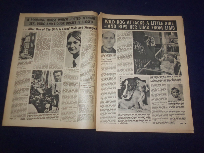 1966 JANUARY 25 NATIONAL EXAMINER NEWSPAPER - I HAVE LOTS OF LOVERS - NP 6909