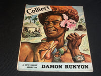 1944 JANUARY 15 COLLIER'S MAGAZINE NICE COVER & FULL PAGE ADS - E 1288